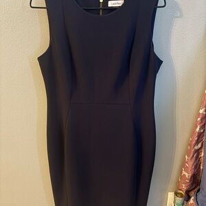 Calvin Klein Dark Blue Midi Dress